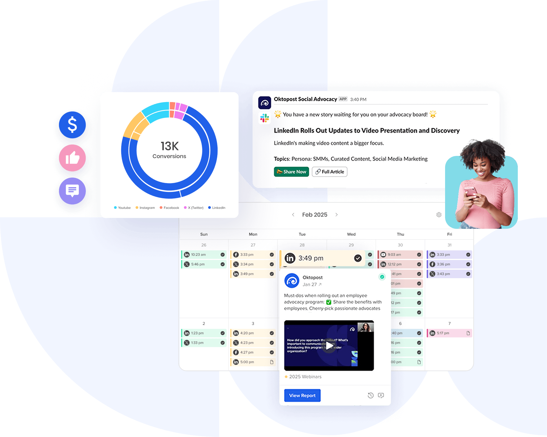B2B social media management platform