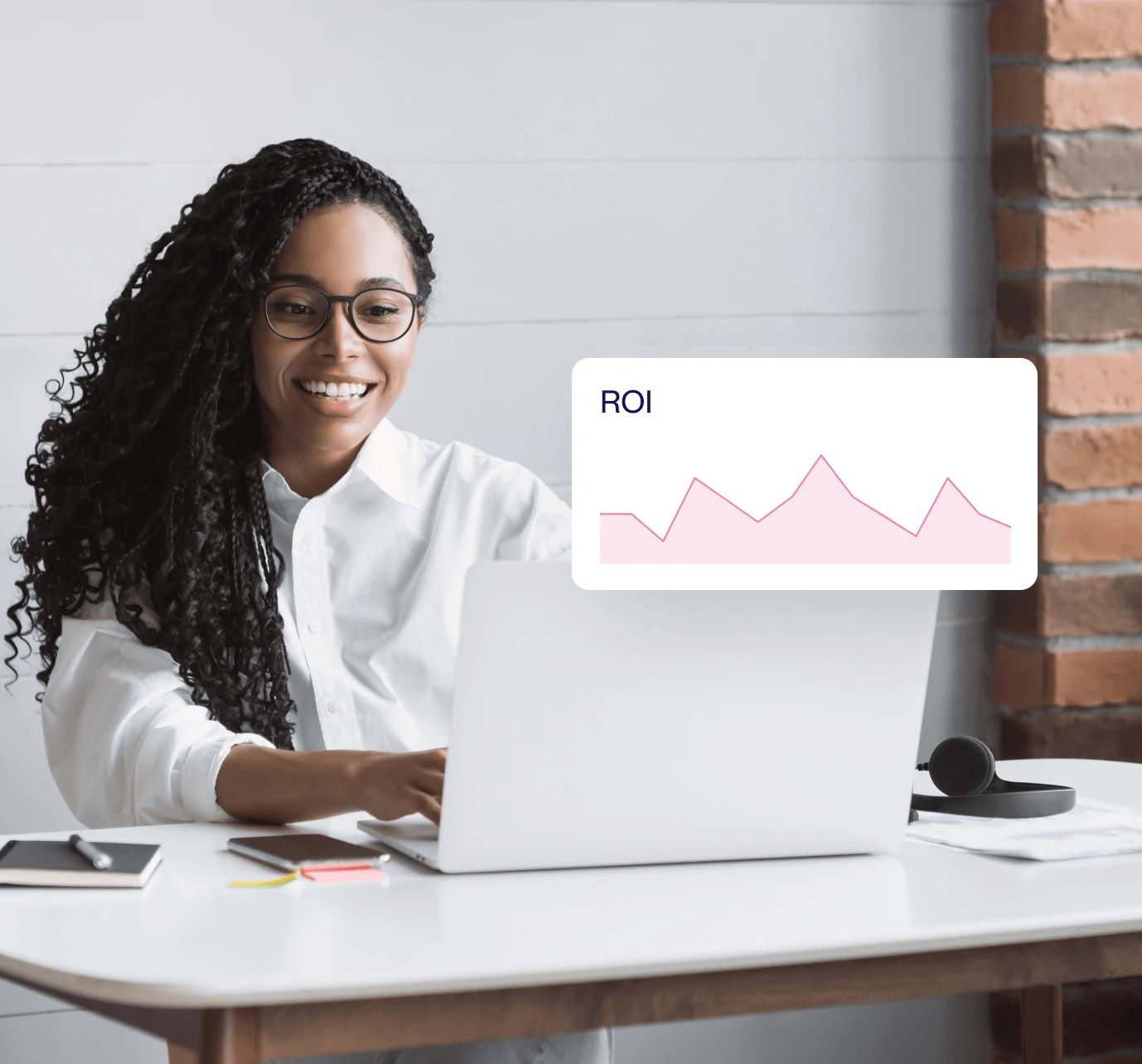 Increasing ROI chart