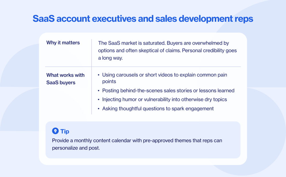 Saas sellers