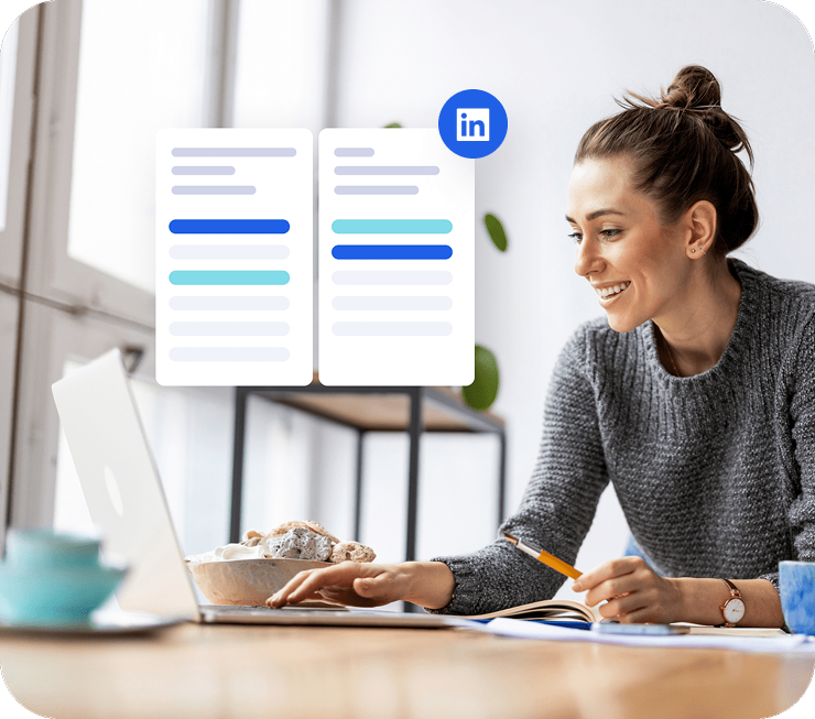 Legal professional uses B2B social media management platform to enhance LinkedIn presence and marketing.